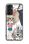 Samsung Galaxy A15 Protective Case Cover Unicorn Girl Art