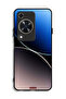Huawei Enjoy 70 Protective Case Cover Curve Lines Pattern