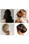 Bun Sponge Brown 10 Meter Roll Model Hair Plumping Bun Making Apparatus - 3
