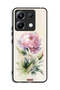Xiaomi Poco X6 5G Protective Case Cover Watercolor Rose Paint Art