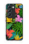 Vivo V30 Lite 4G Protective Case Cover Pattern Tropical Flowers Leaves