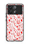Xiaomi Poco F6 Pro Protective Case Cover Hearts Pattern