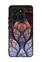 Xiaomi 14 Protective Case Cover Floral Fractal Abstract