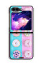 غطاء حماية لهاتف Samsung Galaxy Z Flip6 بنقشة دوناتس هيذر
