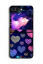 غطاء حماية لهاتف Samsung Galaxy Z Flip6 بنقشة قلوب داجا