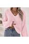 Women's V-Neck Knitwear Sweater Aprajli - 5
