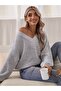 Women's V-Neck Knitwear Sweater Aprajli - 3