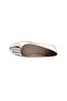 Kindep Cico Buckle Detailed Women's Ballerinas Silver - 4