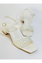 London&London Pearl Low Heeled Women's Evening Dress Shoes - 4