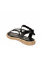Kindep Lilyum Temo Non-Slip Sole Piping Daily Women's Sandals Black - 3