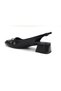 Kindep Trent Closed Toe Troc Stone Thick Heeled Women's Shoes Black - 3