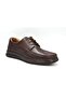Kindep (Showmen) Genuine Leather Poly Light Sole Lace-Up Men's Comfort Shoes Brown