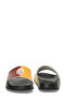 Alure J F 5Fx Black Men's Slippers Yellow Red - 6