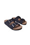 Kindep Fly Soft Double Buckle S902 Unisex Slippers Black - 3