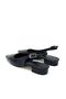 Closed Toe Low Heeled Women's Shoes Black - 5