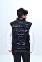 Boy's Shiny Vest with Embroidered Chest - 5