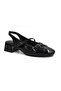Kindep Mare Closed Toe Low Heeled Women's Shoes Black
