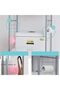 3 Layer Over The Washing Machine Storage Rack Metal Bathroom Shelf Space Saving Organizer for Laundr - 7