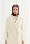 Lotus Pattern Soft Scarf - Khaki