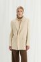 Lotus Design Soft Scarf - Beige