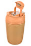 Nova Thermos Coffee Cup 350 ml Stainless Steel Double Barrier Travel Bottle Mug with Straw - 3