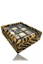 Diji 12 Watch Box Watch Case Tiger with Coffee Cream Padded Inside - 5