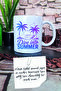 كوب هدية مطبوع عليه Dive Into Summer - 3