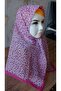 Girl's Themed Cotton Children's Scarf 80*80cm - 3