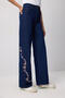 Embroidered Denim Pants - 3