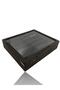Diji 10 Glasses Box Glasses Bag Suede Brown Inside Brown - 5