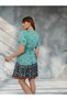 Ni̇l Double-Breasted Collar Dress - 8