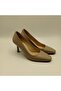 Beatriz Mink Leather Triangle Heeled Women's Shoes - 2