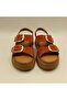 Exclusive Stable Orange Suede Platform Sandals |   Summer Elegance with Buckle & Anti-Slip Sole - 3