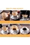 فلتر V60، 100 قطعة، ورق بني، 50 × 2 صندوق، غير مبيض، 2-4 أكواب، فلاتر قهوة - 5