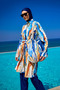 Full Covered Hijab Swimsuit with Belt Detail, Judge Collar, R2514 - 4