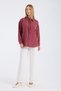 Double Striped Floor Color Oversize Casual Shirt - 4