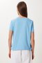 Cotton Stretch Knitted T-Shirt with Floral Accessories Lvw0007 - 5