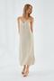 4252 Women's Rope Strap V-Neck Dress Stone - 2