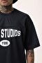 Oversize Printed Jersey T-Shirt Smoked - 7