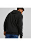 Mens Essentials+ Tape Hoodie - Black - 3