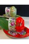 Saray Porcelain Hand Painting Set of 2 Coffee Cups - 6