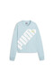 Womens POWER Sweatshirt - Blue - 6