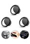 YU WELL 3 Pack Phone Ring Holder Stand Phone 360 Degree Rotation Kickstand For Various Mobiles Black