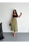 Women's Woven Fabric Blouse Long Skirt 90 cm Full Length - 7