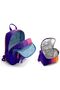 Elementary and Middle School Backpack and Nutrition Set - Purple Orange Color for Girls - 2