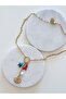 Steel Sea Charm Necklace - 2