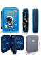 Blue Astronaut Boy School Bag and Organizer Pen Holder Set 23486+11149 - 2