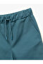 Cotton Waist Lace Pocket Basic Shorts - 3