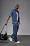 Striped Oversize Fit Shirt Pants Set - 3