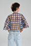 Women's Woven Fabric Bias Design Vest - 2